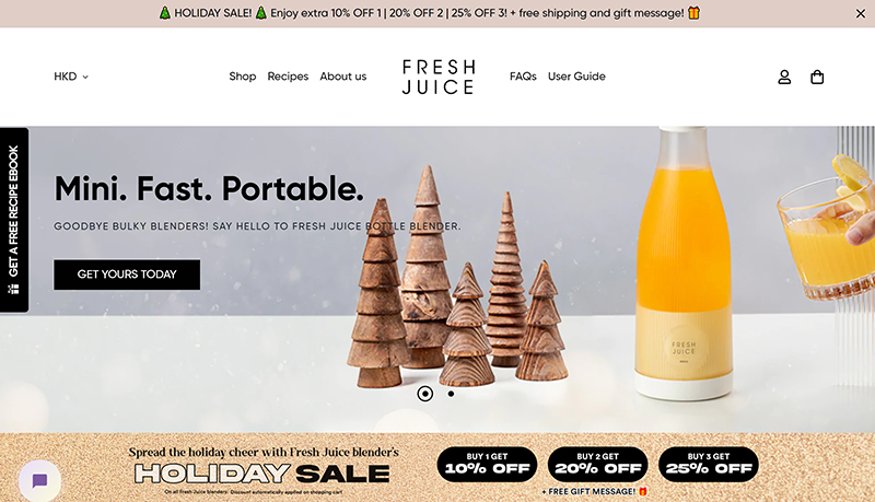 top-shopify-stores-4-fresh-juice-blender