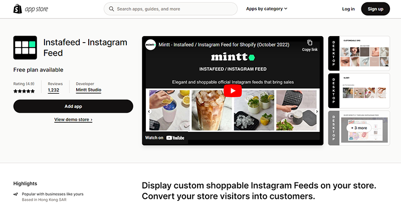 best-shopify-apps-tried-and-tested-6-instafeed