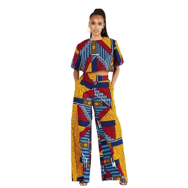 African Ladies Two Piece