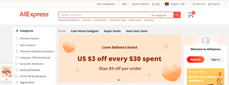 best-dropshipping-websites-for-sourcing-1-aliexpress